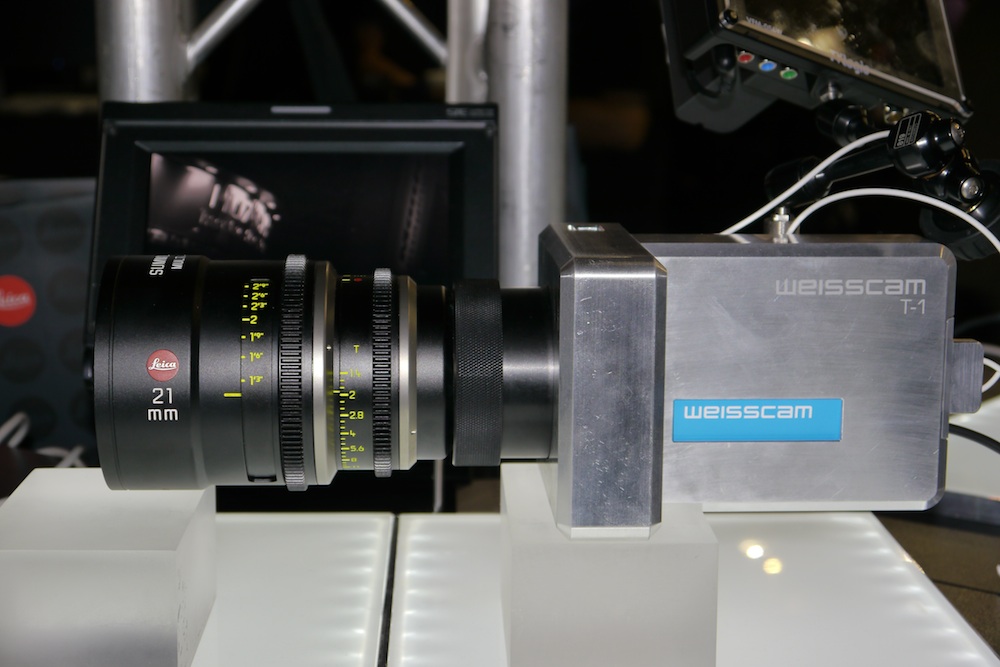 weisscamのハイスピードカメラT-1
