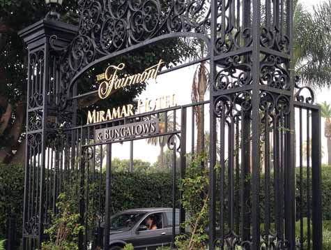 会場の1つ、Fairmont Hotel