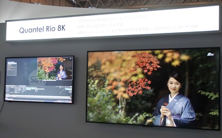 写4:”Pablo Rio ”による8K/60pワークフローの実演(Quantel)