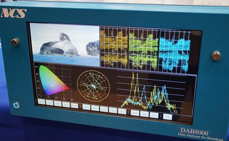 写4:8K信号の波形監視、プロトコル解析、信号発生機能を持つ8Kアナライザー(日本コントロールシステム)