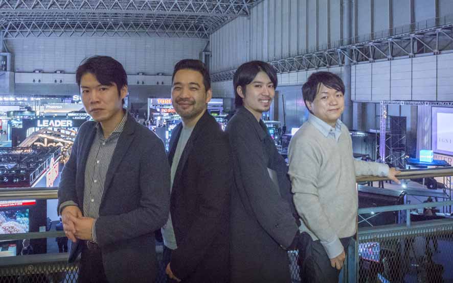 (左から)市來氏、山田氏、鈴木氏、依田氏