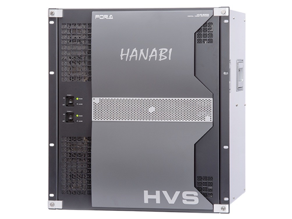 12G対応ビデオスイッチャ「HVS-6000」(新製品)