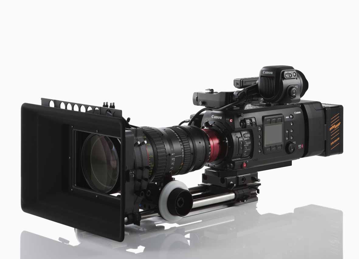EOS C700 FFのセットアップ例(シネマ撮影スタイル、タイトル上はEFP撮影スタイル)