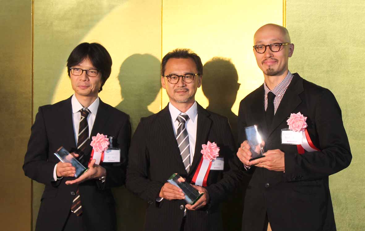(右から)柴田氏、会田氏、三浦氏(大和谷氏は欠席)