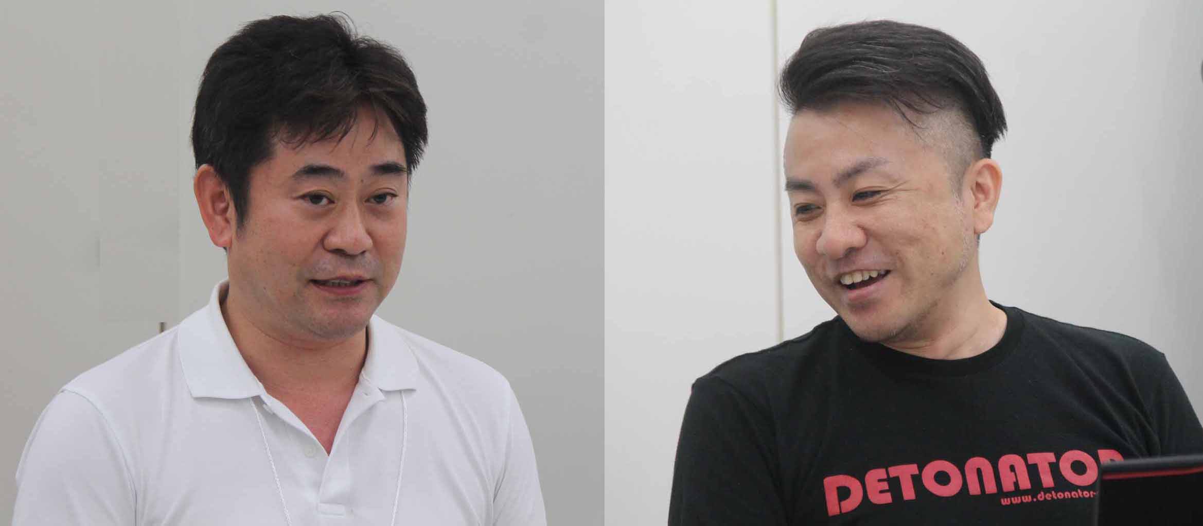 (左)深谷氏、(右)江尻氏