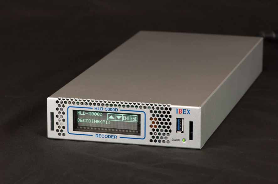 HEVCコーデック「HLD-5000D(デコーダ)」